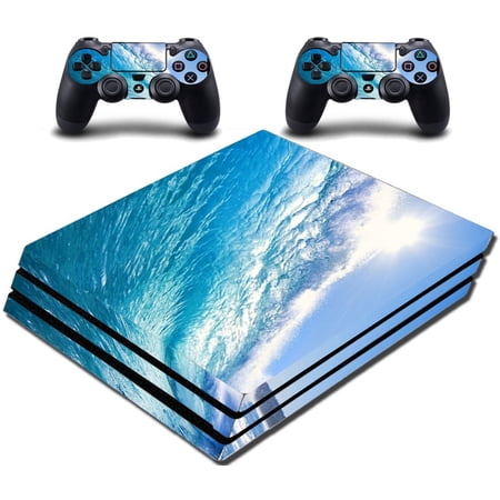 VWAQ PS4 Pro Water Skin Decal Playstation 4 Ocean Vinyl Wrap Skins VWAQ-PPGC9 [video game]