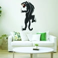 thumbnail image 1 of VWAQ Panther in Black Wall Decal - Pantera Decal, American Traditional Tattoo Art - AT4 (40" H X 20" W), 1 of 2