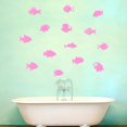 thumbnail image 1 of VWAQ School of Fish Wall Stickers - Pack of 14 Vinyl Decals - Version 2, 1 of 1
