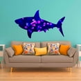 thumbnail image 1 of VWAQ Shark Jellyfish Wall Decal - Underwater Ocean Wall Sticker - SC06, 1 of 1
