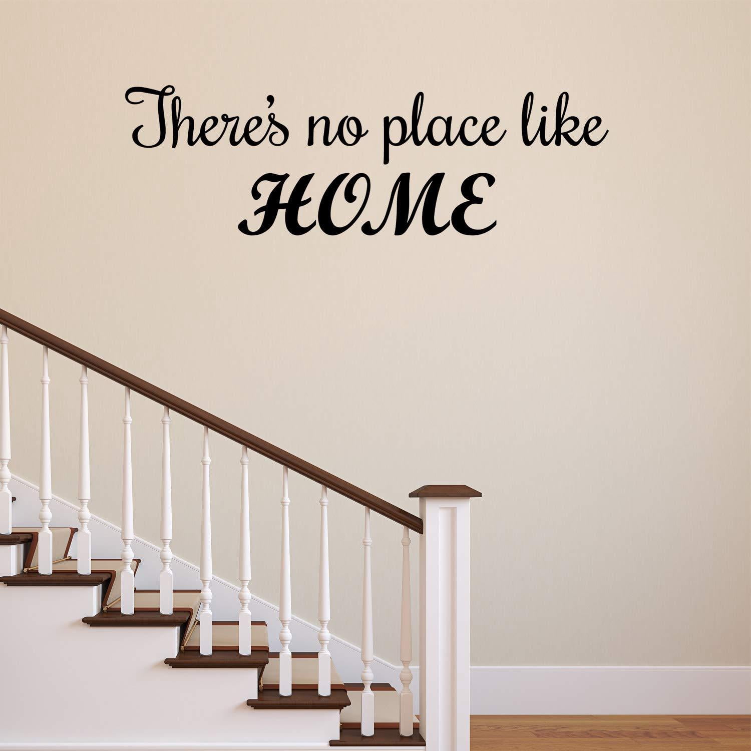 VWAQ There's No Place Like Home House Quotes Wall Decal - Walmart.com