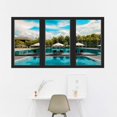 thumbnail image 1 of VWAQ - Vacation Wall Decal 3D Window View Office Nature Sticker Decor - OW08, 1 of 2