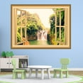 thumbnail image 1 of VWAQ Waterfall Window Decal 3D Wall Sticker Peel And Stick Home Decor Mural - NW34 (18"H X 22"W), 1 of 2