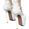 thumbnail image 1 of VWAQ Wifey for Lifey Decoration Wedding Bride Art Wife Decor for Shoes, 1 of 1