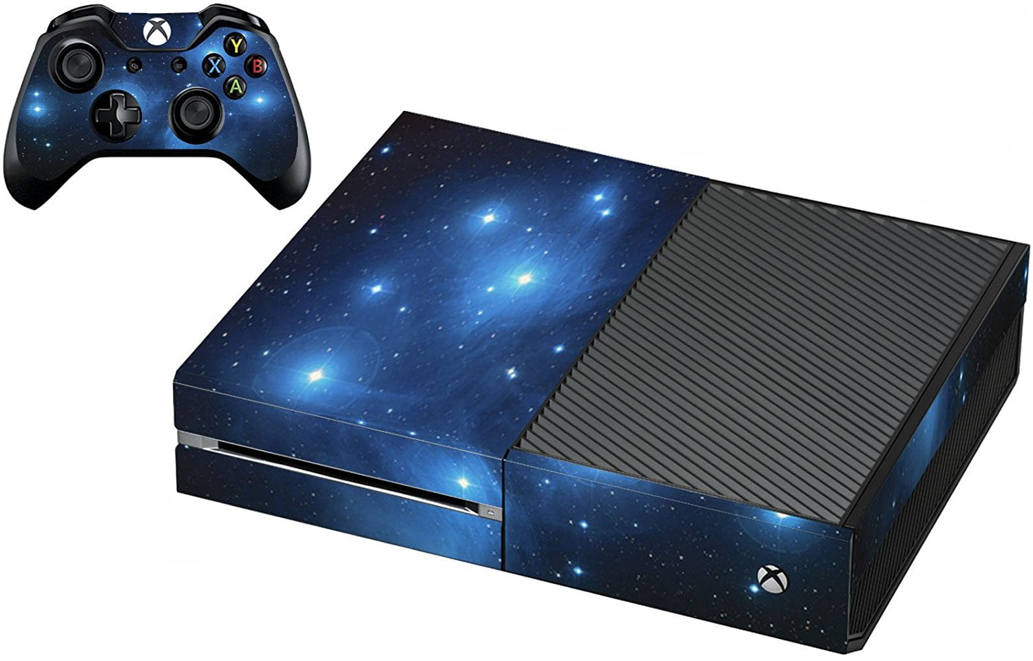 VWAQ Xbox One Galaxy Skins For Console And Controller Space Skin For Xbox  One VWAQ-XGC1 [video game] - Walmart.com, image size:1500x960