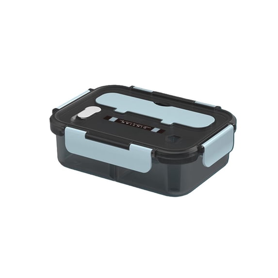 VWRXBZ Bento Box with 4 Compartments 1500ml Leak Proof Lunch Box, Microwave and Freezer Safe Food Container for Office