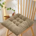 thumbnail image 1 of VWRXBZ Chair Cushions, Thickened Velvet Cushion Chair Cushion Sofa Floating Window Tatami Cushion Car Seat Cushion Kneeling Futon Cushion Machine Washable Size 17.72x17.72 Inches, 1 of 6