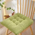 thumbnail image 1 of VWRXBZ Chair Cushions, Thickened Velvet Cushion Chair Cushion Sofa Floating Window Tatami Cushion Car Seat Cushion Kneeling Futon Cushion Machine Washable Size 17.72x17.72 Inches, 1 of 6