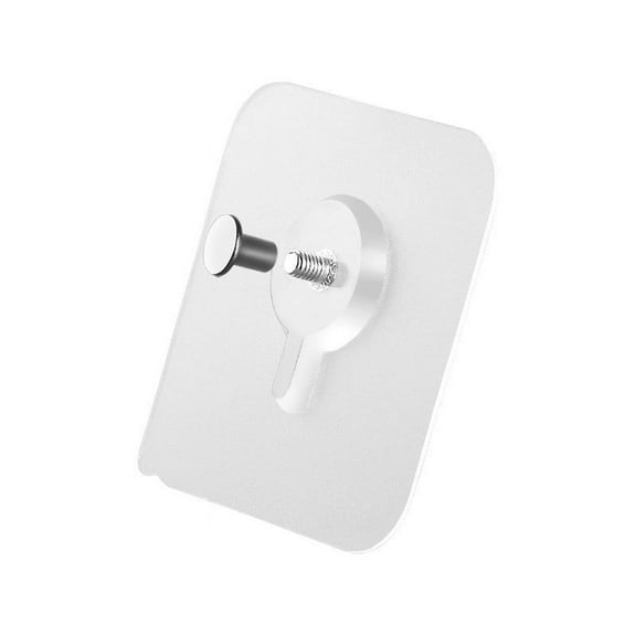 VWRXBZ Command Hooks 5 Pack Adhesive Hooks for Hanging Wall Hooks Self-Adhesive Traceless Clear for Heavy Duty Wall Hooks for Hanging