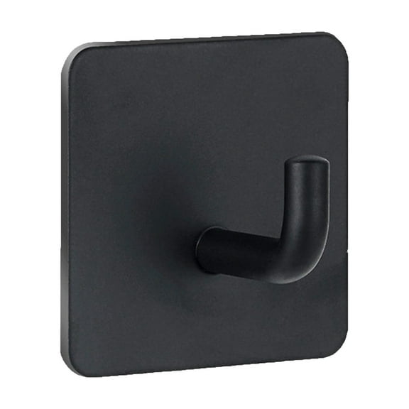 VWRXBZ Command Hooks 5Pcs Bathroom Kitchen Self Adhesive Hook Towel and Robe Brushed Stainless Steel Wall Hooks for Hanging