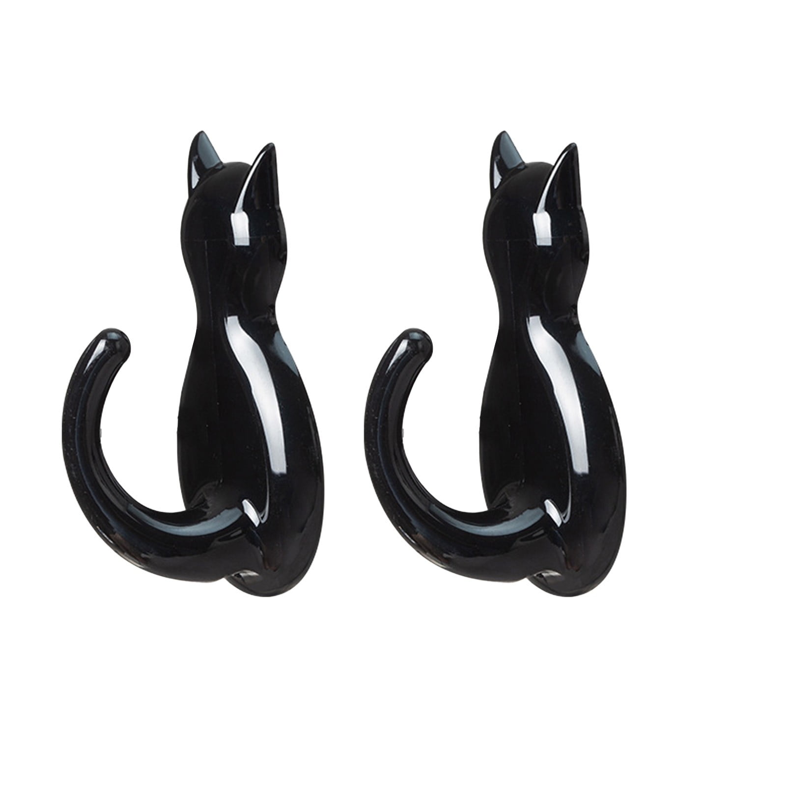 Photo inspiration: Cat Belongings Storage On Wall Reference: Vwrxbz Command Hooks Cute Cats Tail Adhesive Hooks Wall Hanger