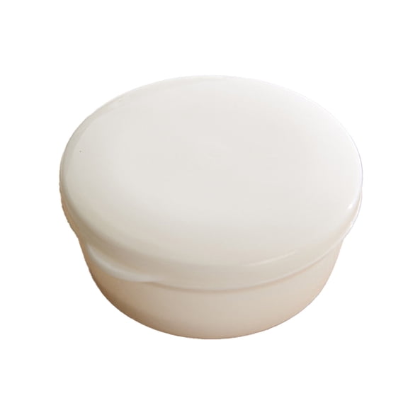 VWRXBZ Freezer Box, 3.9x3.9x1.85 Inch Portable Soap Box Double Drainage Sealed Soap Box Soap Carrying Case Bathroom Storage Shelf Open Mouth Large Volume Soap Container Home Decor