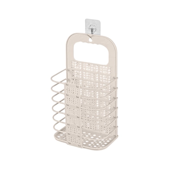 VWRXBZ Laundry Basket, 18.11x10.24x6.3 Inch Large Folding Wall-mounted Dirty Clothes Hamper Free Plastic Bathroom Storage Basket Dirty Clothes Basket Dirty Clothes Basket Laundry Basket Home Decor