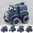thumbnail image 1 of VWRXBZ Military Toy Car Inertia Simulation Vehicle for Boys, Plastic Model with Flexible Multi-Joint, Blue 3.3 x 2.83 x 2.48 Inch, 1 of 7