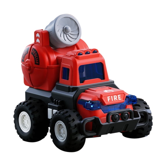 VWRXBZ Press and Go Inertia Bulldozer Toy with Moveable Parts 4 Inch Durable Plastic for boys Ages 4 Plus No Battery Safe Gift