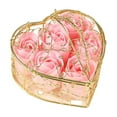 thumbnail image 1 of VWRXBZ Soap Flowers Rose in Iron Basket, 6 Soap Roses Valentines Day Gift, Hot Pink Decorative Soap for Home Decor, Romantic Ambiance Ornament, 4.13x4.13x2.76in, 1 of 6