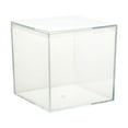 thumbnail image 1 of VWRXBZ Storage Box, 2.17x2.17x2.17 Inch Transparent Acrylic Storage Box with Plastic Lid Toys Wedding Birthday Party Gifts Candy Box Home Decor, 1 of 7