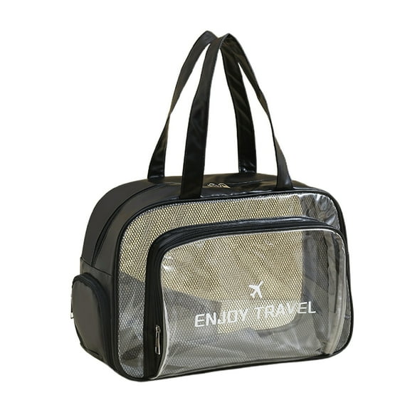 VWRXBZ Toiletry Bag, 14.17x9.84x5.91 Inch Waterproof Beach Bag Dry Wet Separation Fitness Sports Bag Washroom Cosmetic Bag Storage Goggles Swimming Bag Travel Essentials