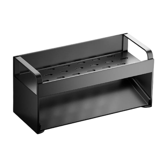 VWRXBZ Wall Shelves, 8.86x3.94x3.54 Inch Over Sink Kitchen Organizer Kitchen Counter Storage for Utensils Sponges Rustproof Easy Clean for Home Restaurant Use Space Saving Hangers