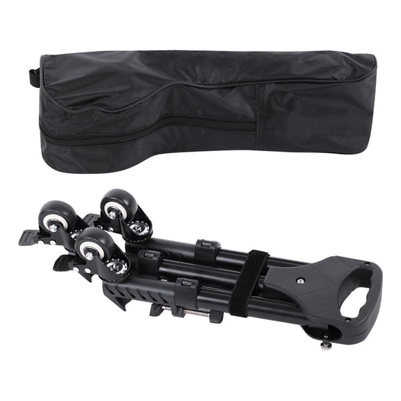 VX-600 3-Wheel Support Pulley, Folding Tripod, Base