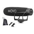 thumbnail image 1 of Movo VXR2021 Universal Supercardioid Shotgun Condenser Microphone Compatible with iPhone/Android Smartphones & Tablets. DSLR/Mirrorless Cameras & Camcorders, 1 of 6