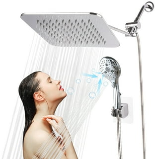 DreamSpa 3-Way Rainfall Combo Shower with Patented ON/OFF Pause Switch ...