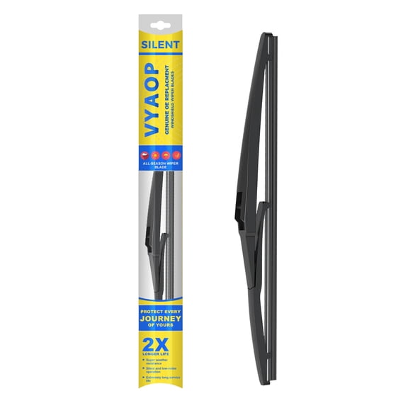 VYAOP 12" Rear Wiper Blade Replacement for 2013-2015 Chevrolet Spark,2014-2015 Chevy Spark EV OEM Quality All Season Wiper