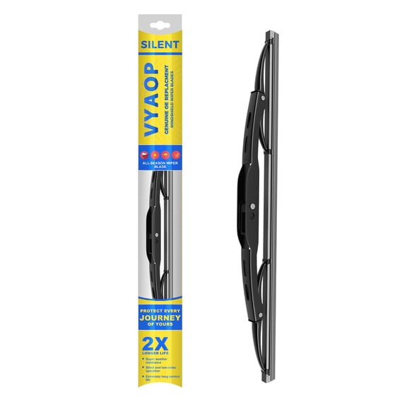 VYAOP Windshield Wipers Blades Replacement for 2007-2017 Jeep Compass/2007-2017 Jeep Patriot/2013-2023 Chevrolet Chevy Trax Quality Premium All-Seasons Wiper blades Set - 10"(Pack of 1)