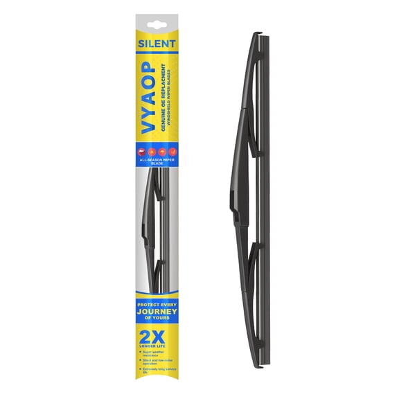 VYAOP Windshield Wipers Blades Replacement for 2013-2023 Mazda CX-5/2007-2023 Mazda CX-9/2014-2023 Jeep Cherokee Quality Premium All-Seasons Wiper blades Set - 14"(Pack of 1)