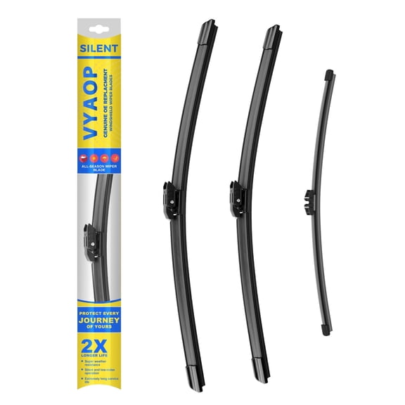VYAOP Windshield Wipers Replacement for 2017-2024 Mini Cooper Countryman F60 OEM Quality All Season Wiper Blades 23" 21" 10" (3 Pack)