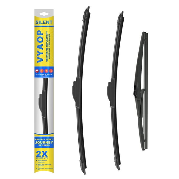 VYAOP Windshield Wipers Replacement for 2009-2019 Ford Flex OEM Quality All Season Wiper Blades 24" 22" 12" (3 Pack)