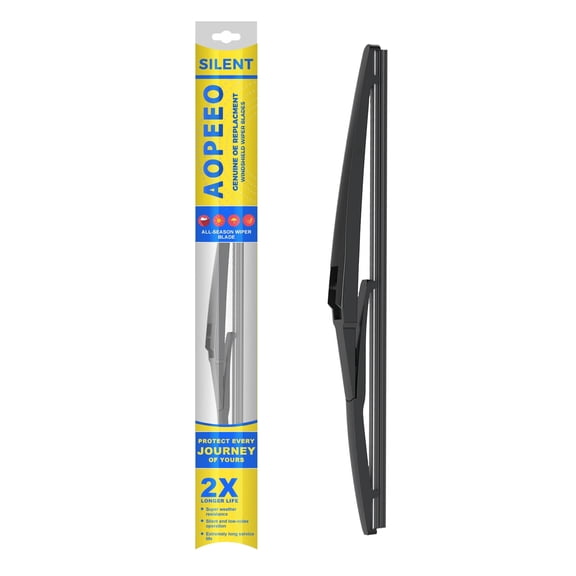 VYAOP Wiper Blade Replacement for 2007-2014 Chevrolet Chevy Tahoe/2008-2012 Ford Escape/2009-2019 Ford Flex Quality Premium All-Seasons Rear Wiper Set - 12"(Pack of 1)