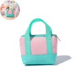 thumbnail image 1 of VYARDOZ Gift Bag, Mini Canvas Tote with Handles and Zipper, Small Bag for Presents and Party Favors (Multicolor), 1 of 2