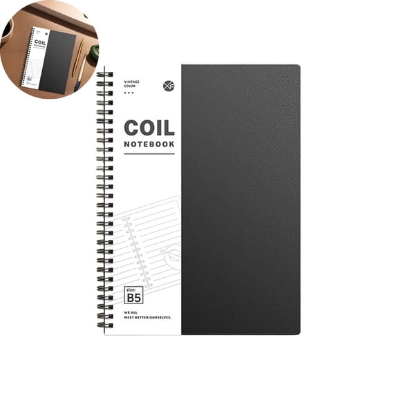 VYARDOZ Notebook, B5 Coil Notebook, 25x17.8cm Thick Paper Notepad with ...