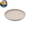 thumbnail image 1 of VYARDOZ Serving Tray, Round Plastic Snack Plate with Raised Edge, 20 x 20 cm Fruit Dish for Living Room Coffee Table Party Kitchen, 1 of 6