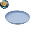 thumbnail image 1 of VYARDOZ Serving Tray, Round Plastic Snack Plate with Raised Edge, 20 x 20 cm Fruit Dish for Living Room Coffee Table Party Kitchen, 1 of 6