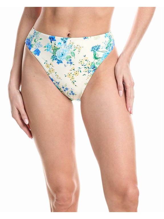 womens  Gianna High Waist Cheeky Bottom, m, White