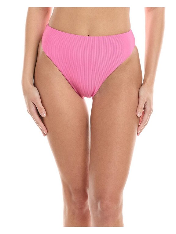 womens Kimmy Vintage High-Waist Bikini Bottom, s, Pink