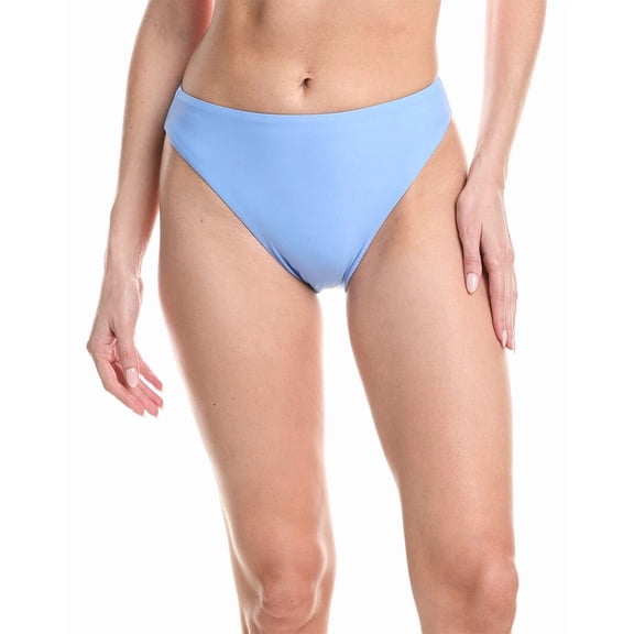 VYB womens Kimmy Vintage High Waist Swim Bottom, l, Blue