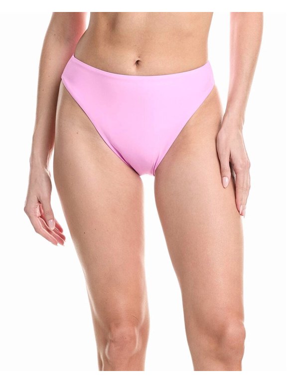 womens Kimmy Vintage High Waist Swim Bottom, xs, Pink