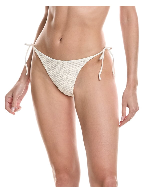 womens Levi Tie Side Bottom, L, White