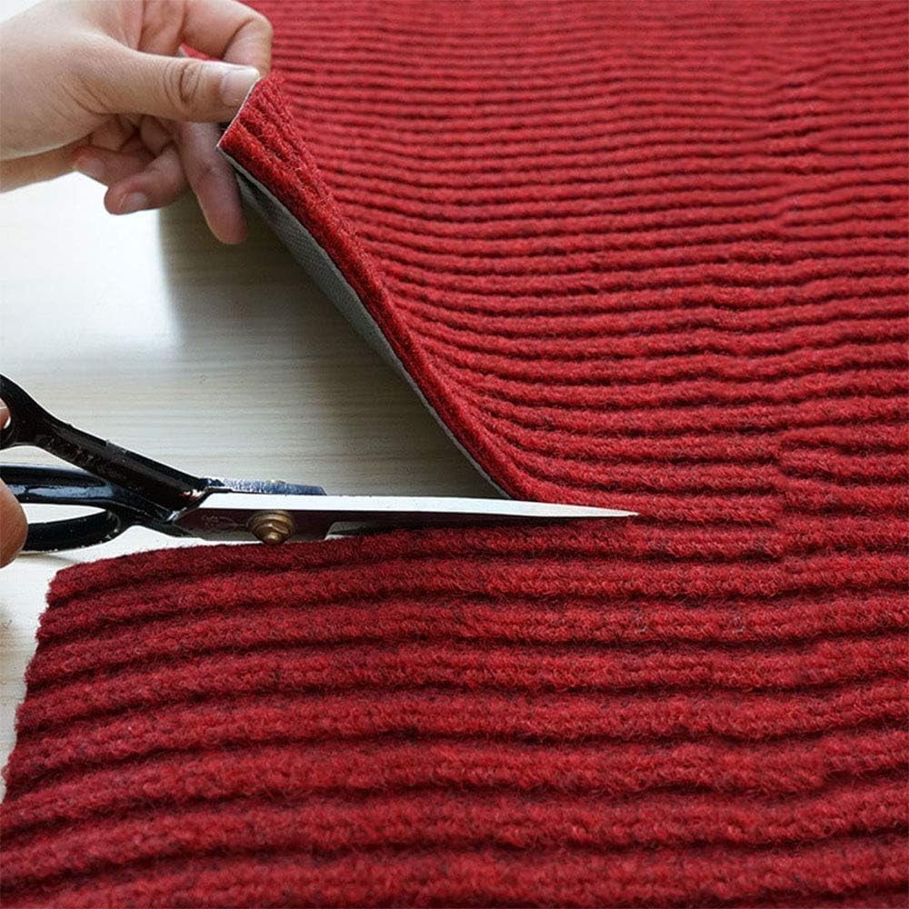 VYIHBO Commercial-Grade Entrance Mat 3x10Ft Indoor Outdoor Black Smoke ...