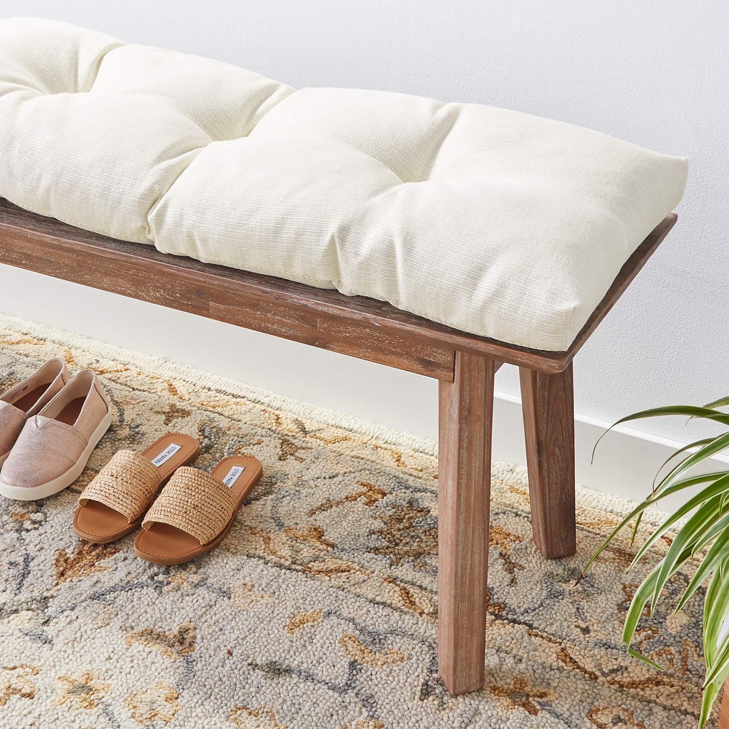 VYIHBO HIPOTY The Gripper Omega Non-Slip Tufted Bench Cushion for ...