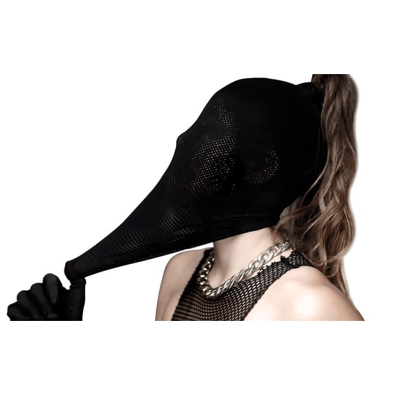 VZQI Full Face Mask Balaclava, Breathable Spandex Ski Mask, Stretch Hood Mask for Halloween Cosplay, Rave Party, Costume Accessory, Multiple Colors Available