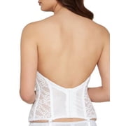 Va Bien Womens Lacey Strapless Bustier Style-7474