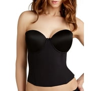 Va Bien Womens Low Back Strapless Bustier Style-1508