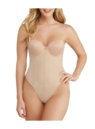  Invishaper Plunge Backless Body Shaper Bra, Backless Low Back  Thong Bodysuits, Built-in Deep V Bra Body, Shaper Seamless Sexy Full  Bodysuit, Party Dress Invisible Bras Shapewear (XXL,A) : Clothing, Shoes 