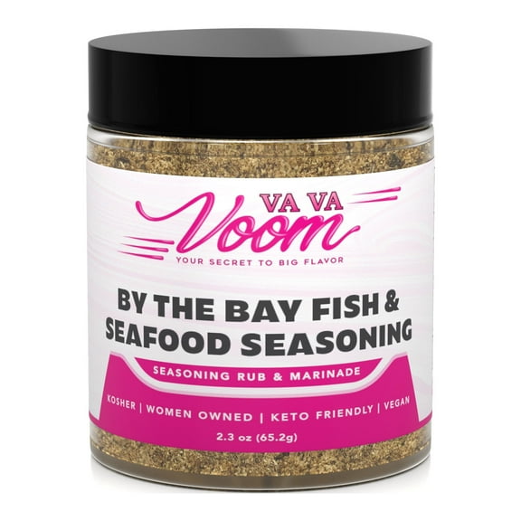 Va Va Voom By the Bay Fish & Seafood Seasoning, 2.3 oz