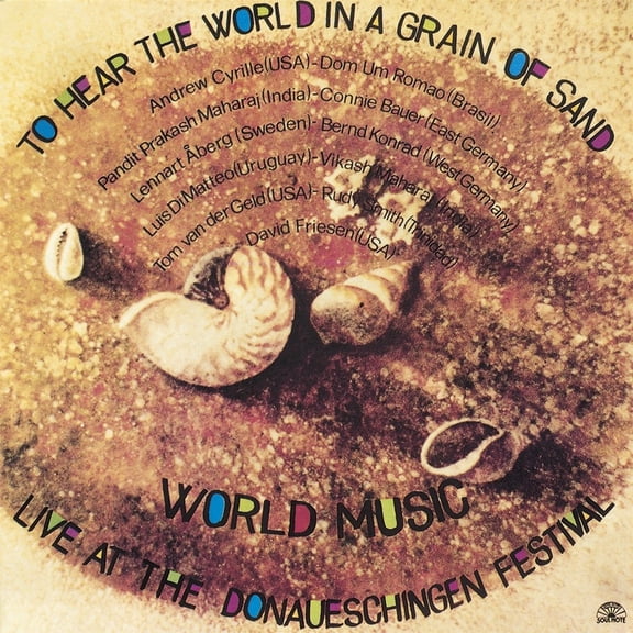 Va-World Music Meeting To Hear the World in a Grain of Sand (CD)
