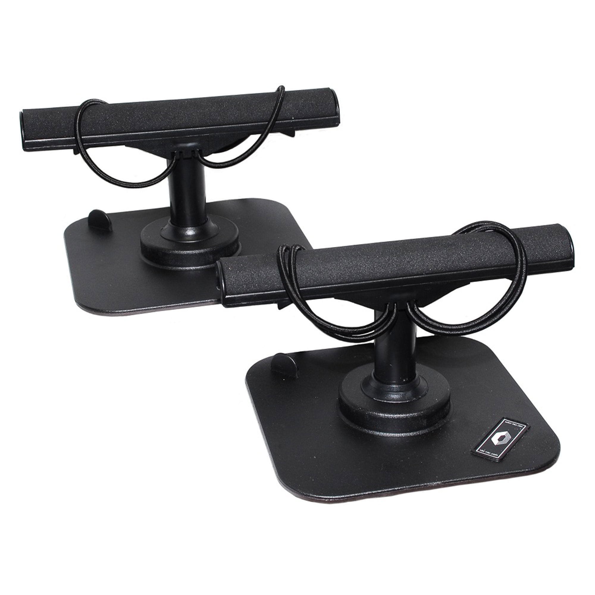 Black Magnetic Rod Rack with Vacuum Technology for 4 Rods